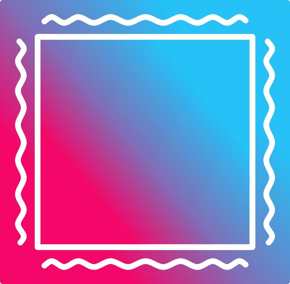 Unique Frame Vector Icon