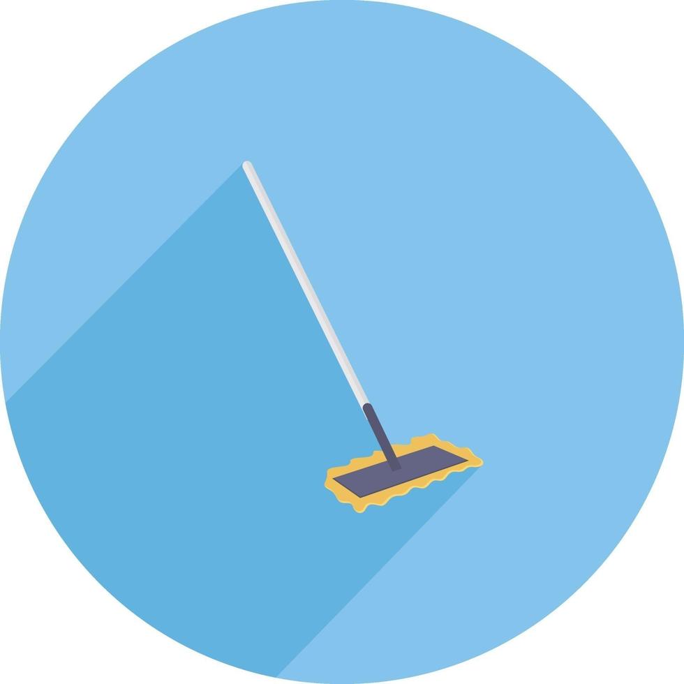 Cleaning wiper, illustration, vector on a white background.