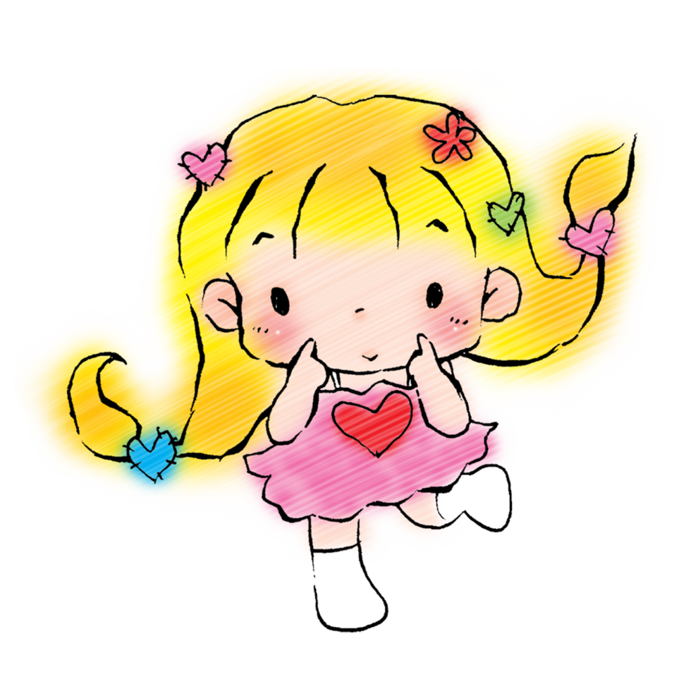 Cartoon Cute Kawaii Anime Illustration ClipArt Character Manga Anime png