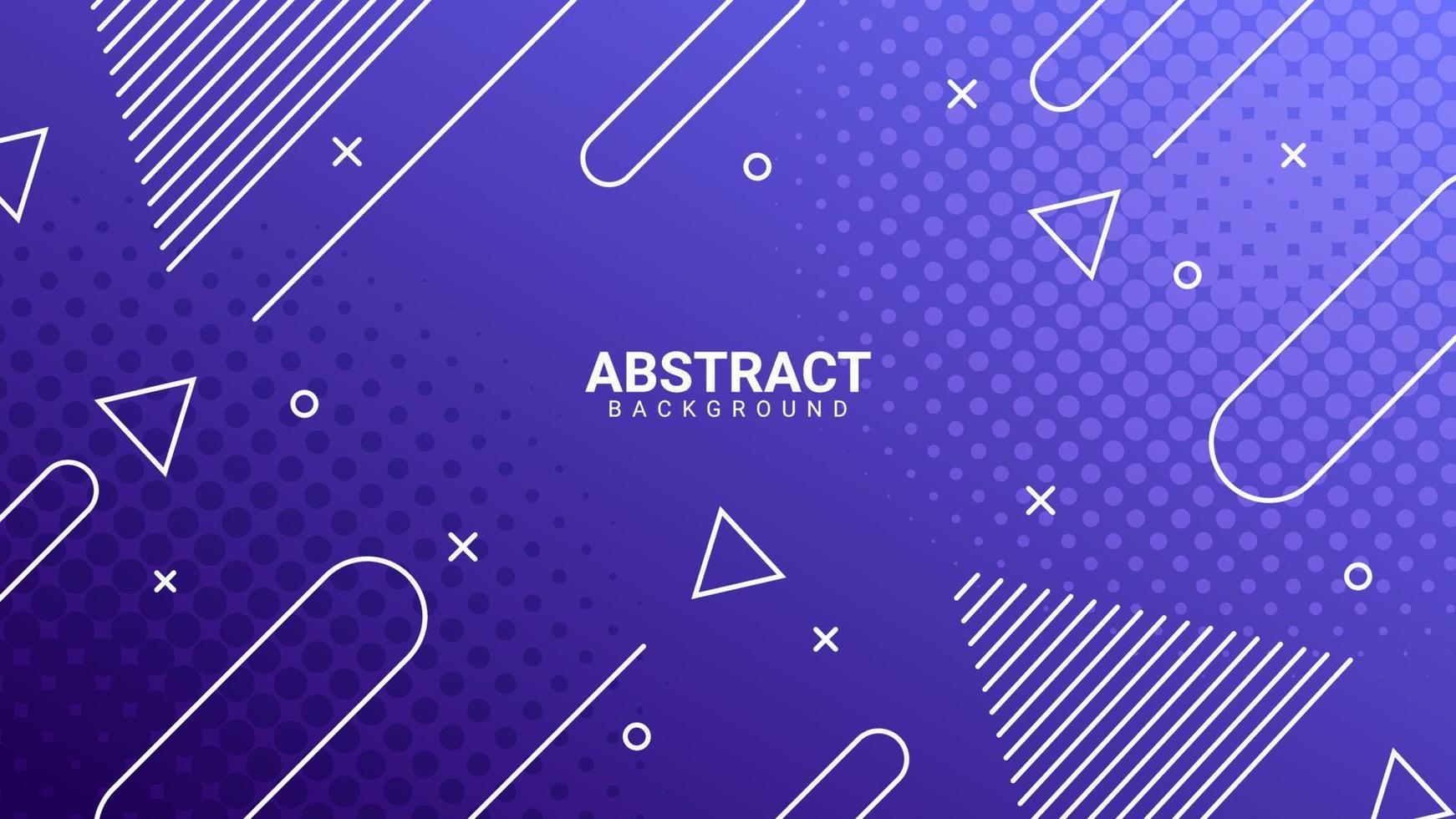 geometric abstract background in purple color vector