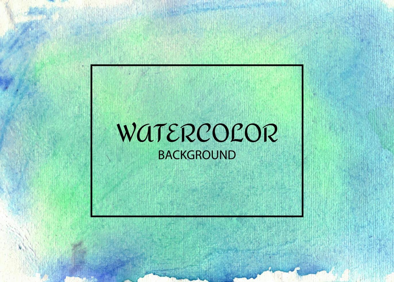 Handmade watercolor vector background