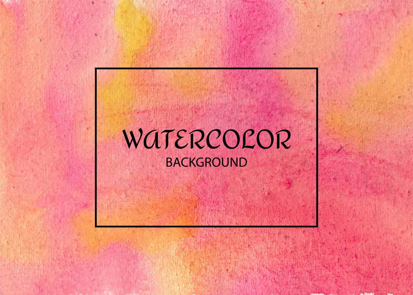 Handmade watercolor vector background