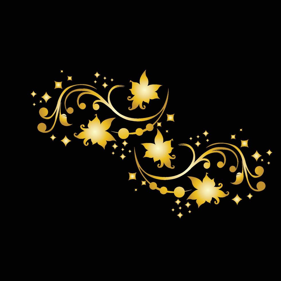 logotipo de vector de icono de arte de mandala simple