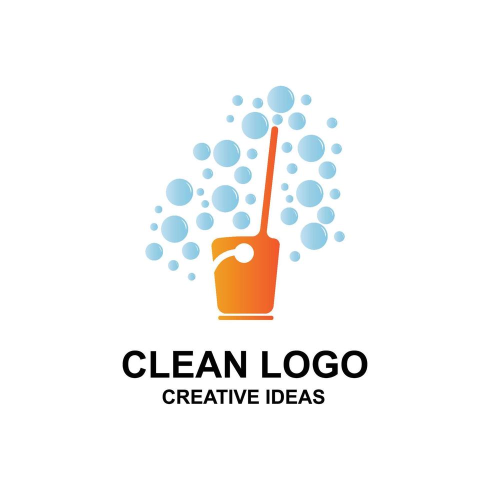 logotipo de vector de símbolo limpio simple