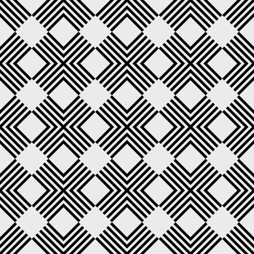 black and white native asian ethnic geometric vector