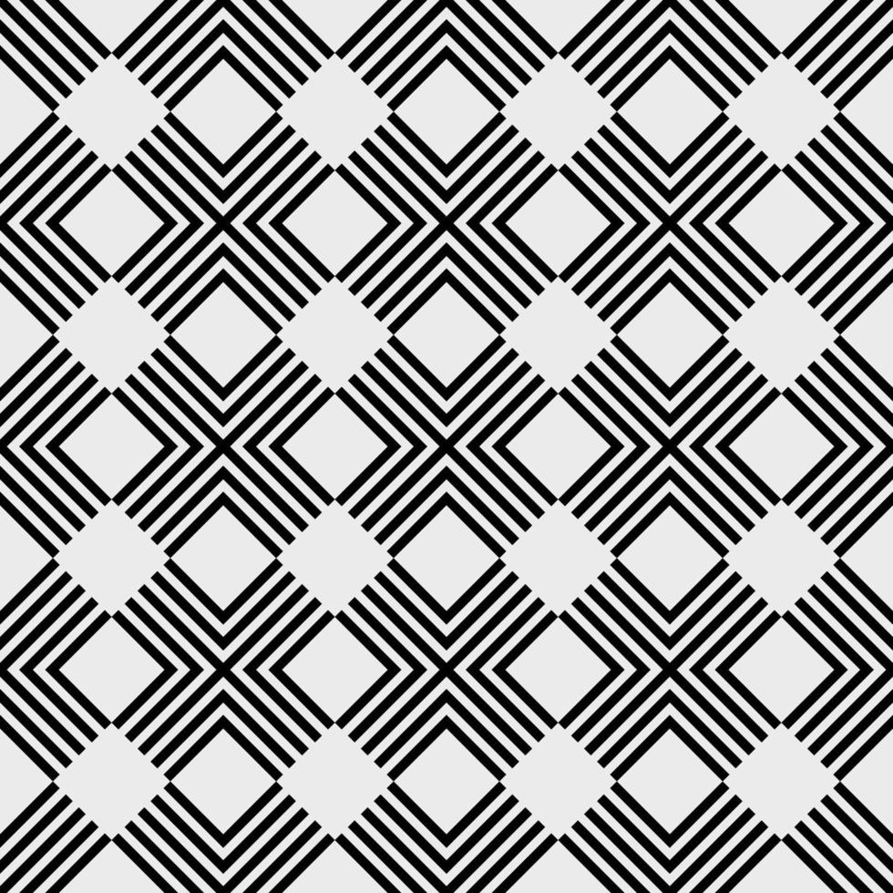 black and white native asian ethnic geometric vector