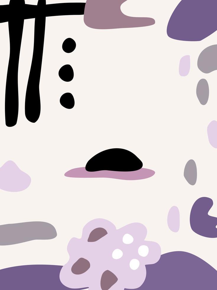 A collection of  boho abstract background patterns for cards, posters, paper designs, frames, canvas prints, worksheets, fashion and more. vector