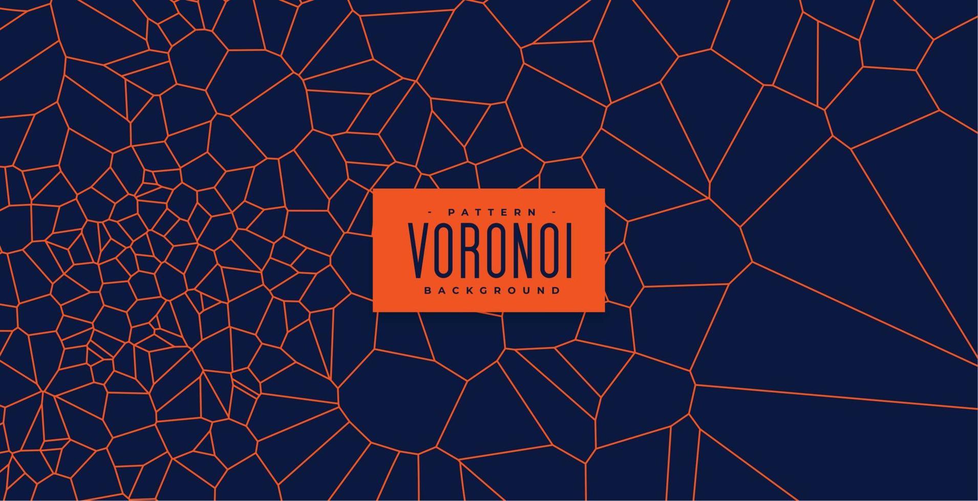 voronoi pattern texture mesh in red color vector