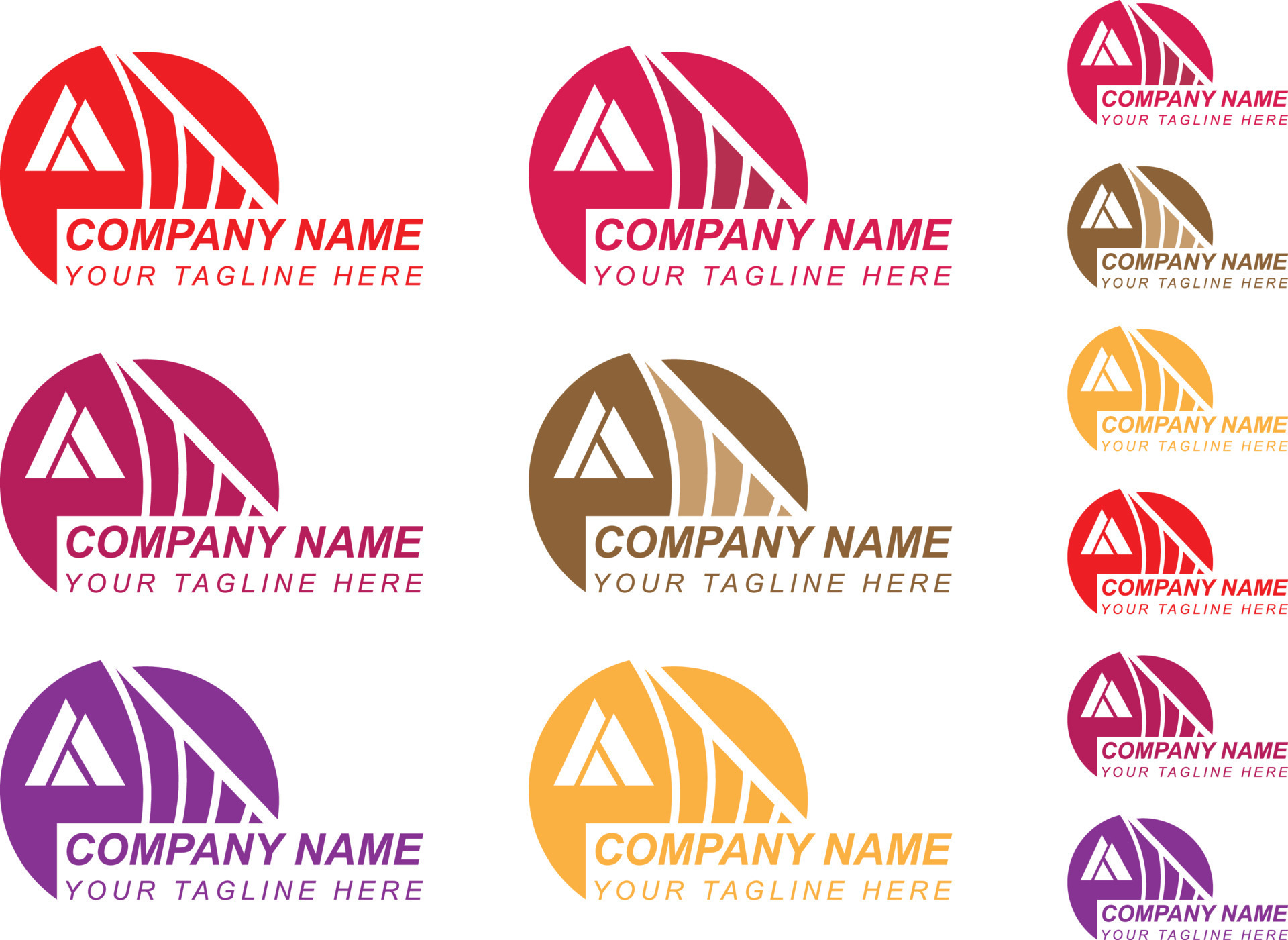 Building logo design for your business 19849119 Vector Art at Vecteezy