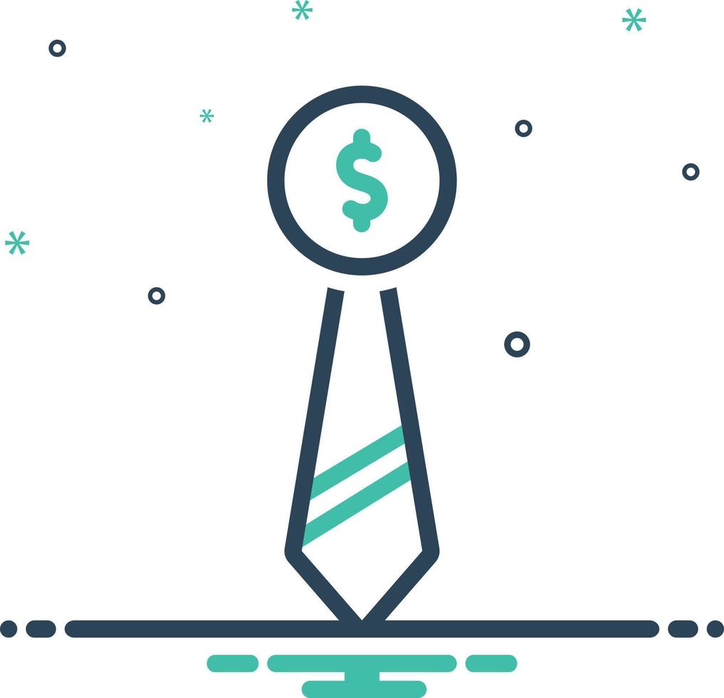Mix icon for business vector