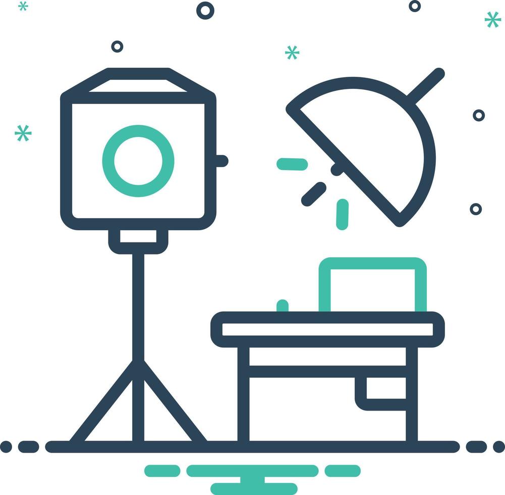 Mix icon for studio vector