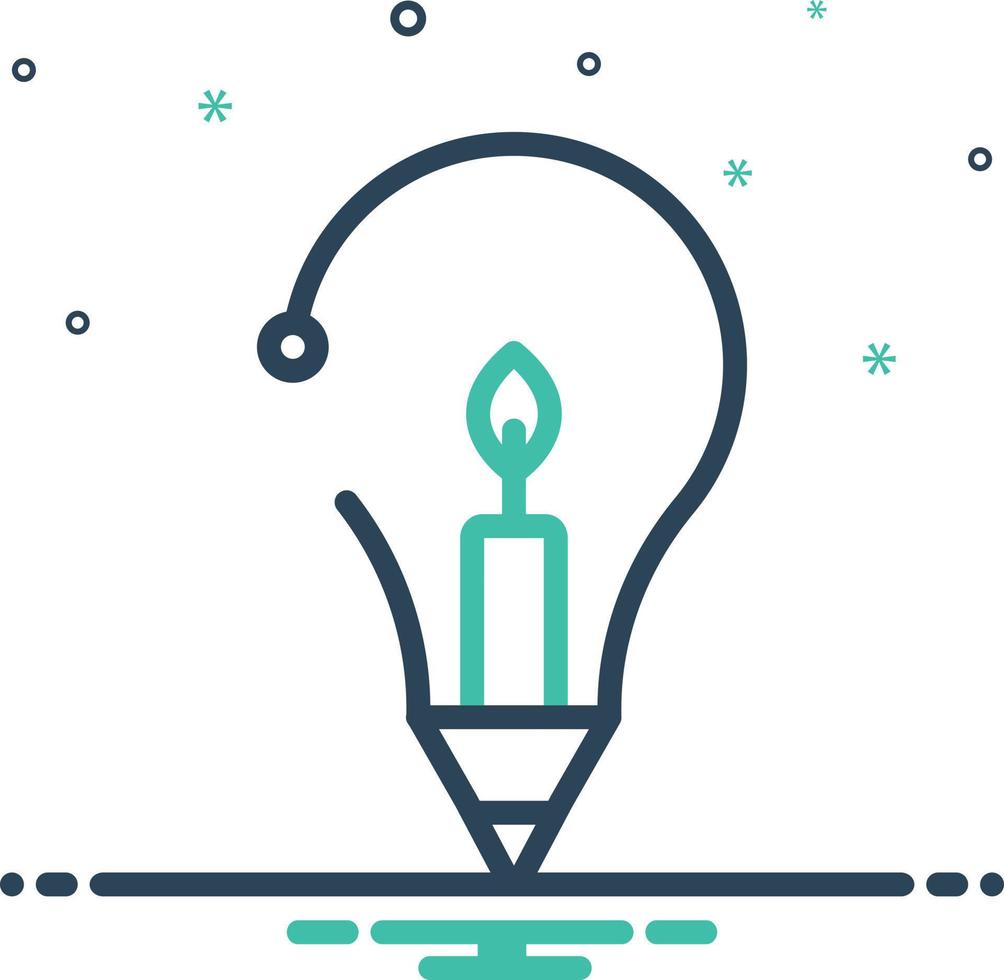 Mix icon for creative vector