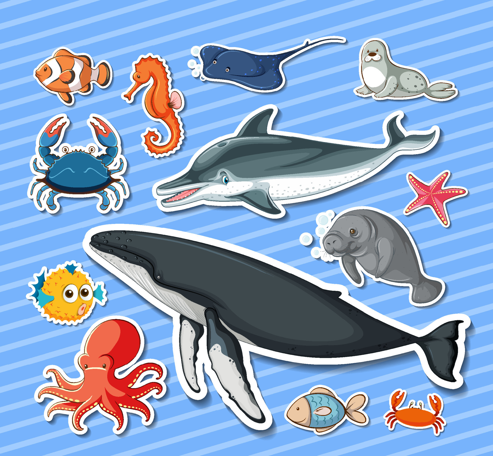 Different seas