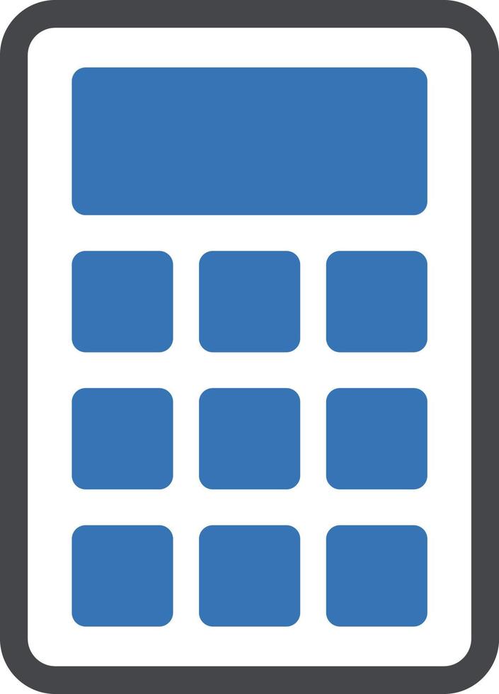 calculator vector illustration on a background.Premium quality symbols.vector icons for concept and graphic design.