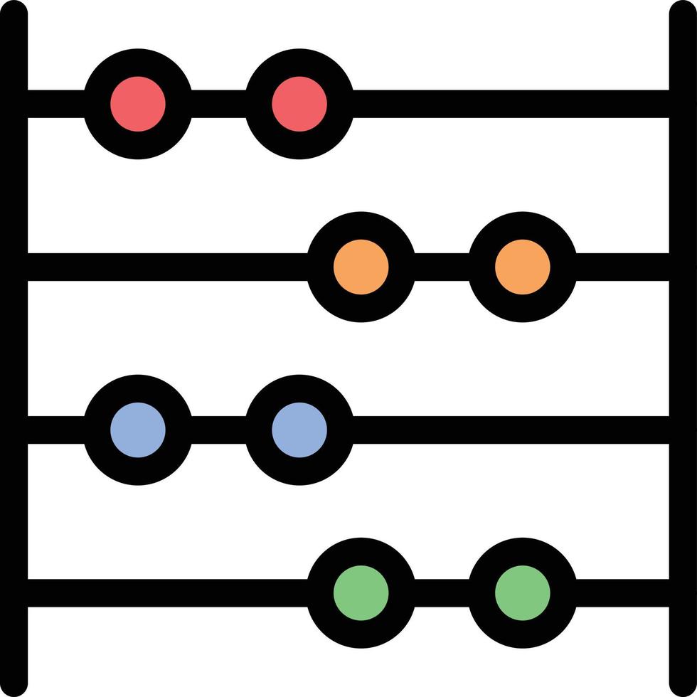 abacus vector illustration on a background.Premium quality symbols.vector icons for concept and graphic design.