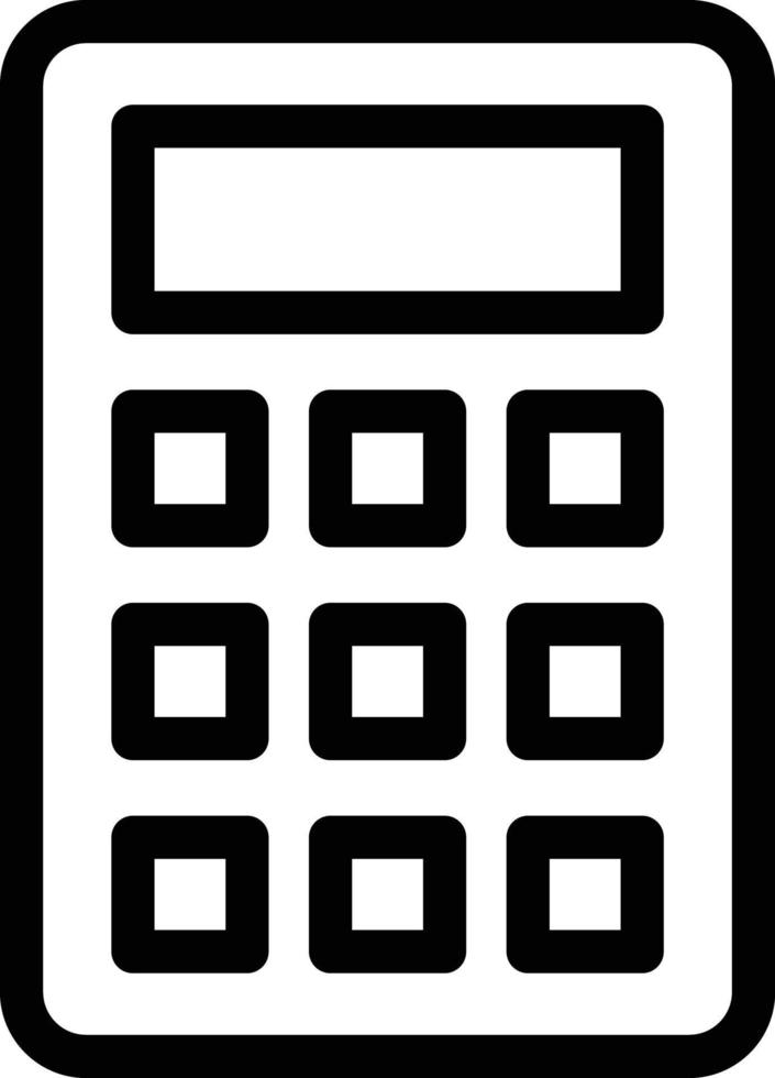 calculator vector illustration on a background.Premium quality symbols.vector icons for concept and graphic design.