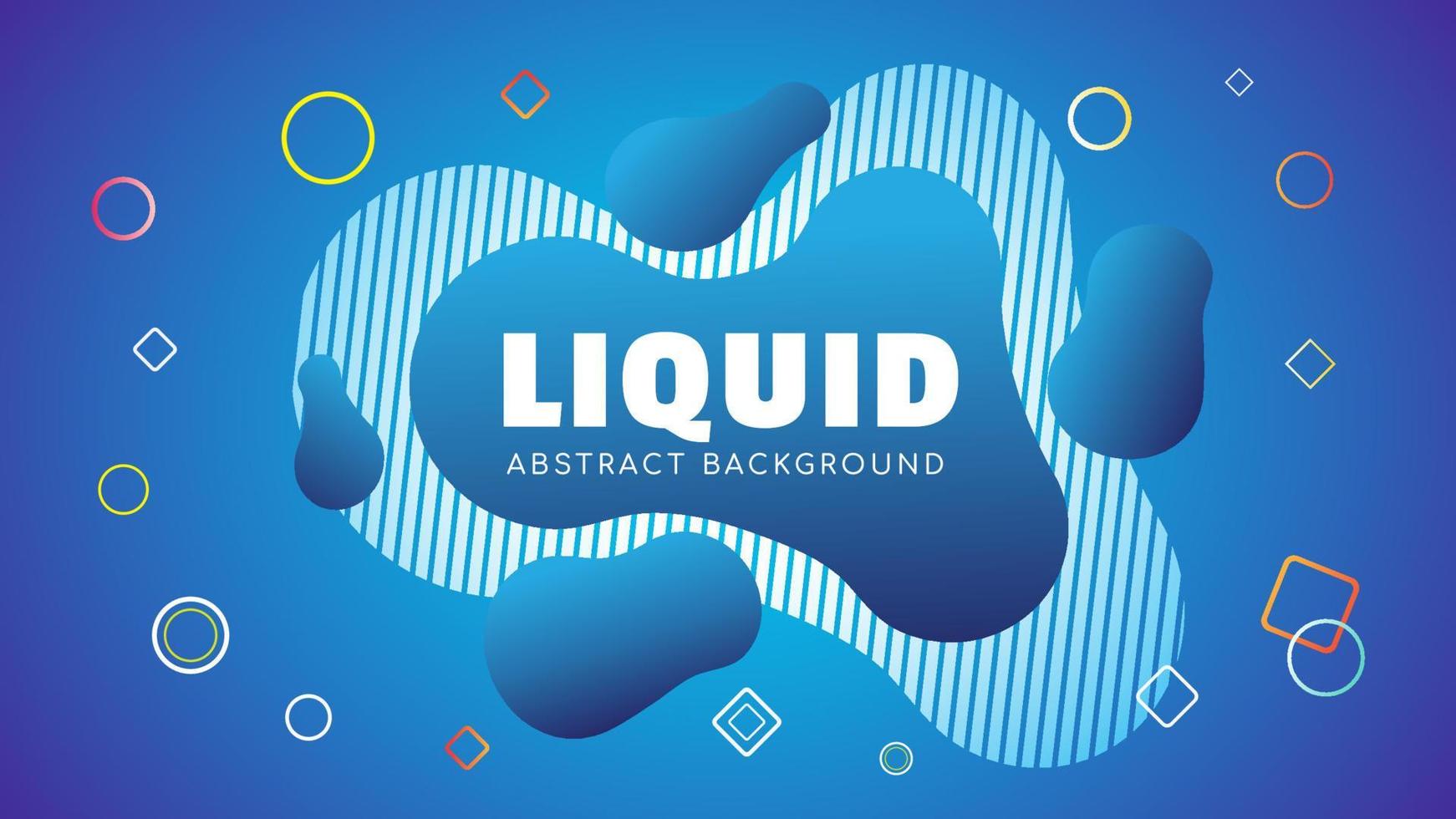 Rousing Colorful Abstract Liquid Background Design with Editable Text Style vector