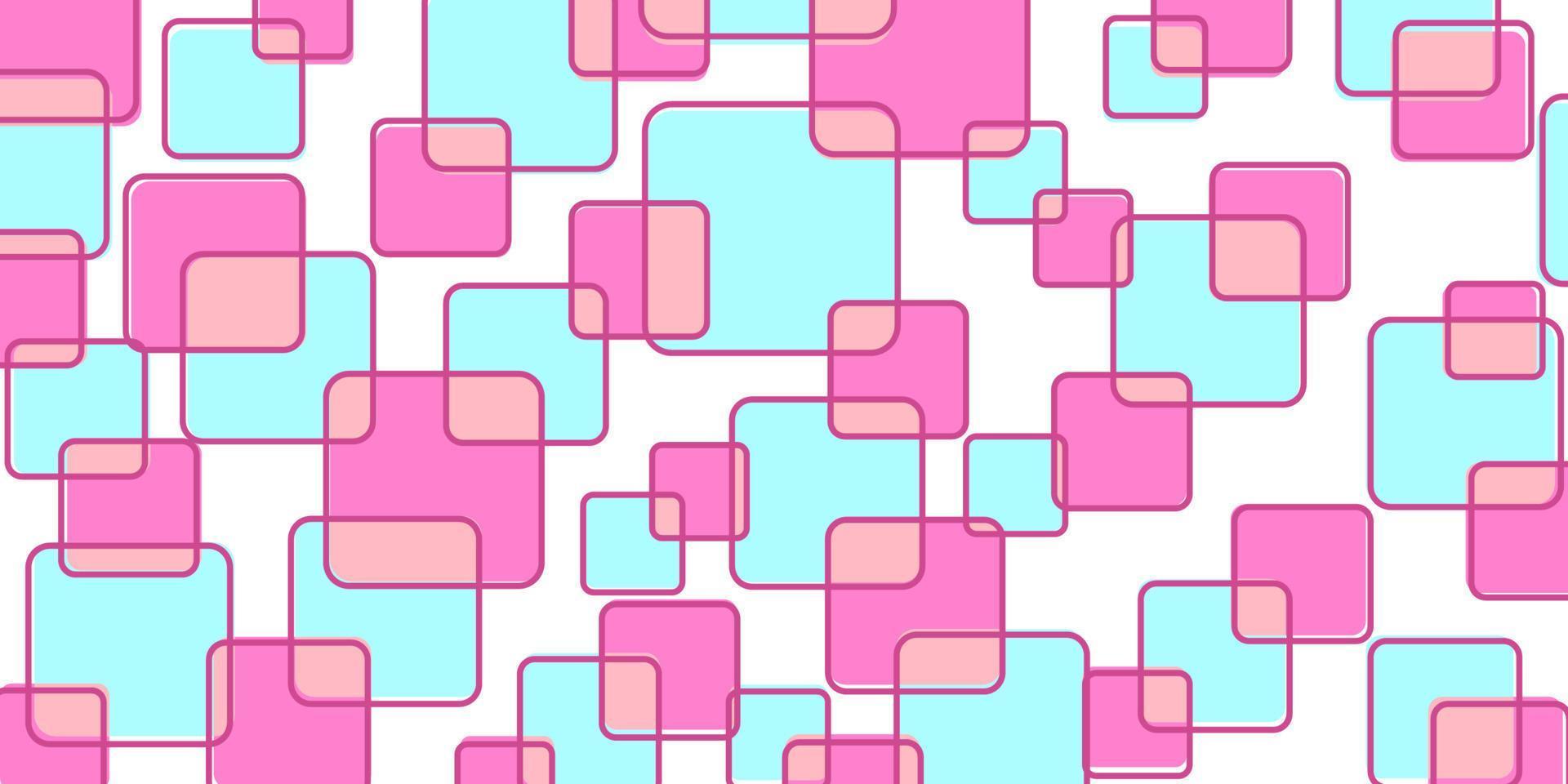 square pattern background vector