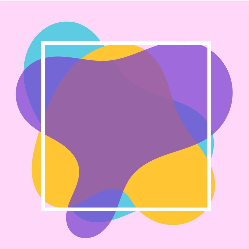 abstract shapes background vector