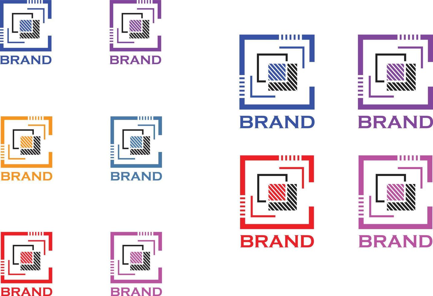 Brand Logo Design For Your Business vector