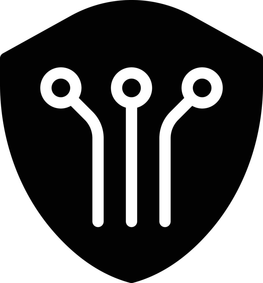 shield network vector illustration on a background.Premium quality symbols.vector icons for concept and graphic design.