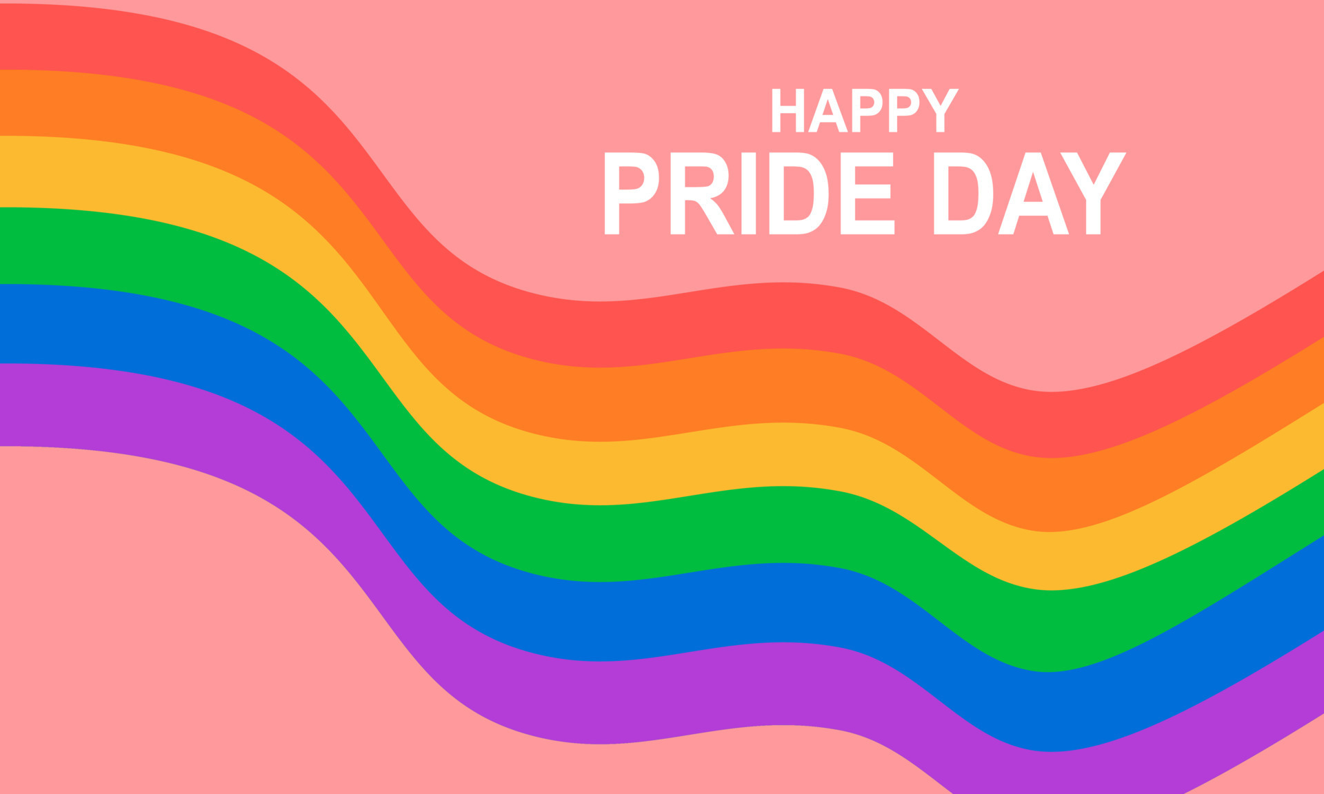 Pride day flag ribbon background 19851690 Vector Art at Vecteezy