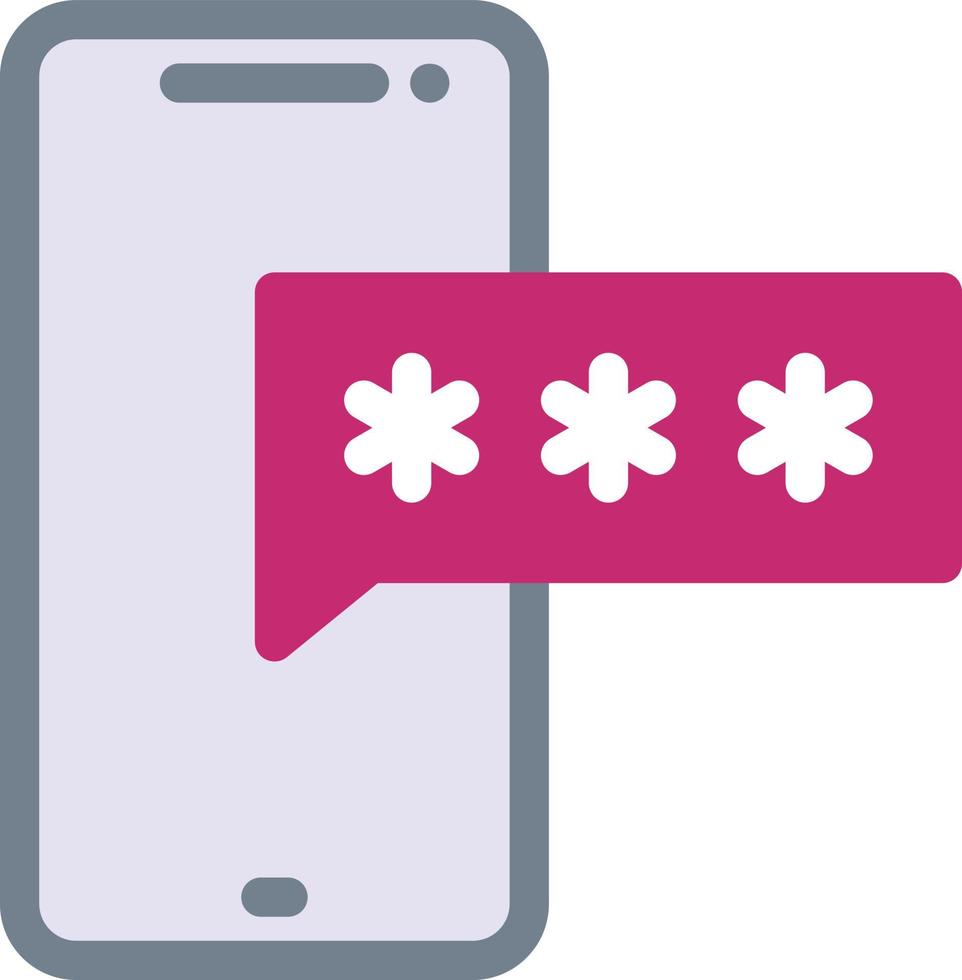 mobile password vector illustration on a background.Premium quality symbols.vector icons for concept and graphic design.