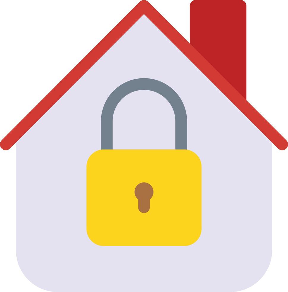 home lock vector illustration on a background.Premium quality symbols.vector icons for concept and graphic design.