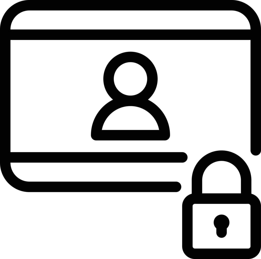 card lock vector illustration on a background.Premium quality symbols.vector icons for concept and graphic design.
