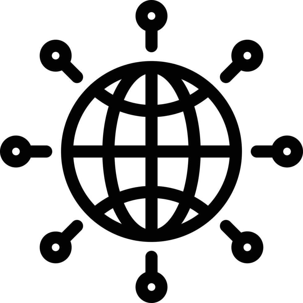 global network vector illustration on a background.Premium quality symbols.vector icons for concept and graphic design.