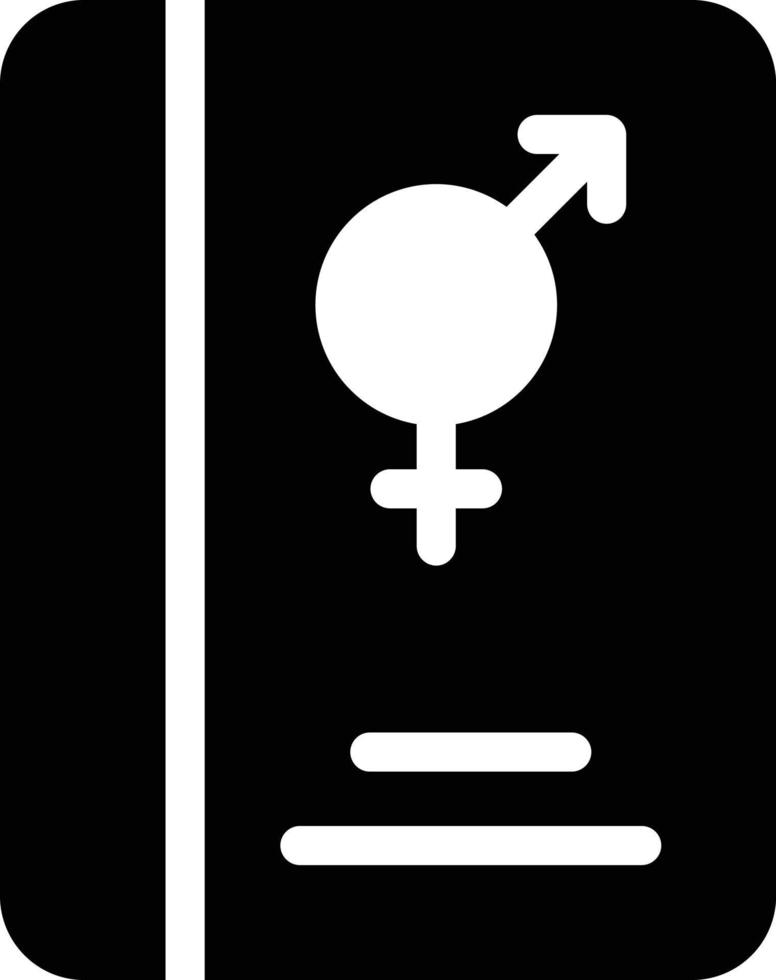 gender book vector illustration on a background.Premium quality symbols.vector icons for concept and graphic design.