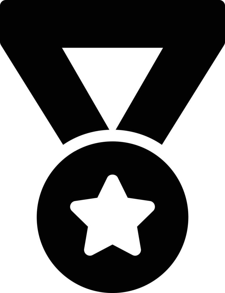 ilustración de vector de medalla en un fondo. símbolos de calidad premium. iconos vectoriales para concepto y diseño gráfico.