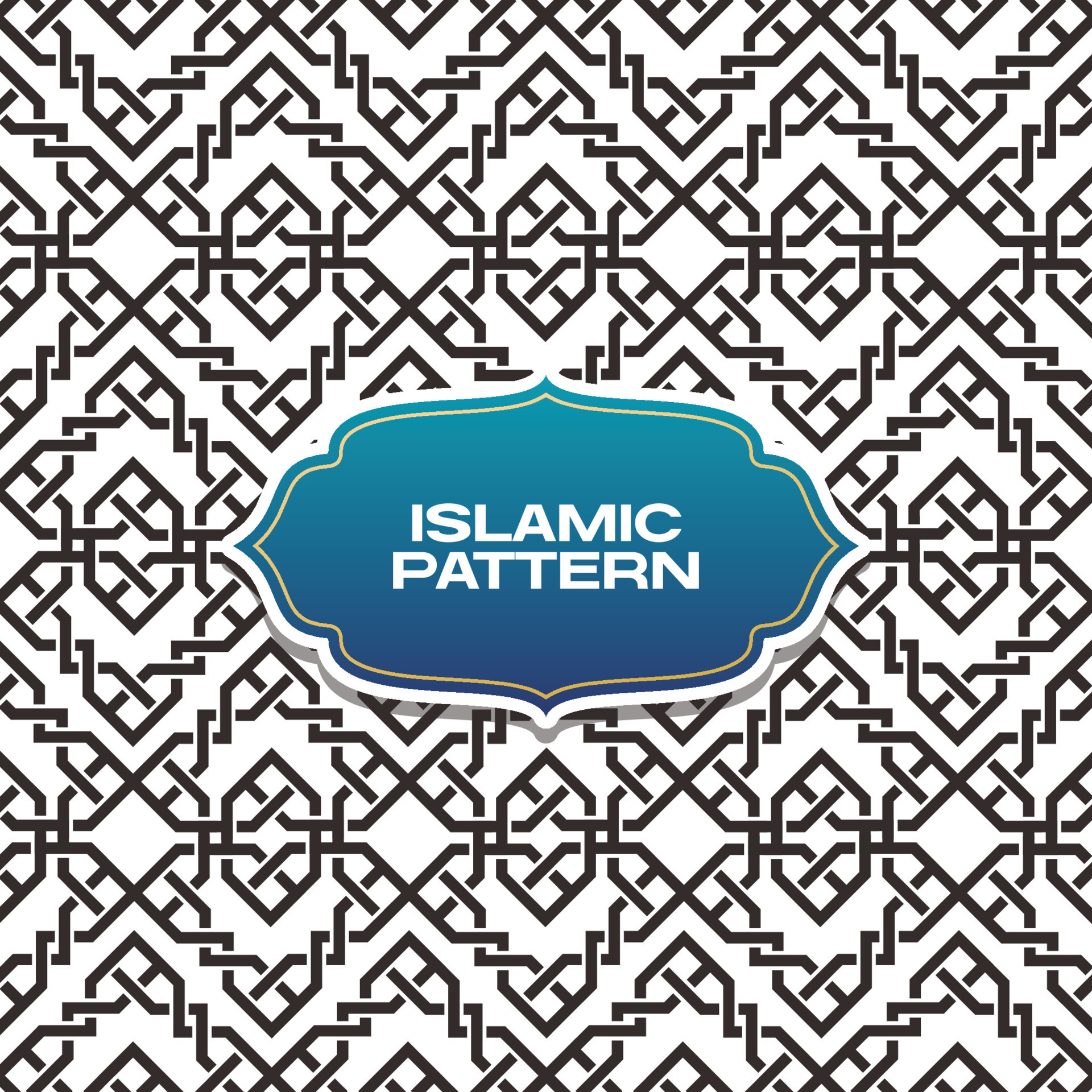seamless islamic arabic geometric pattern vector art 19852161 Vector