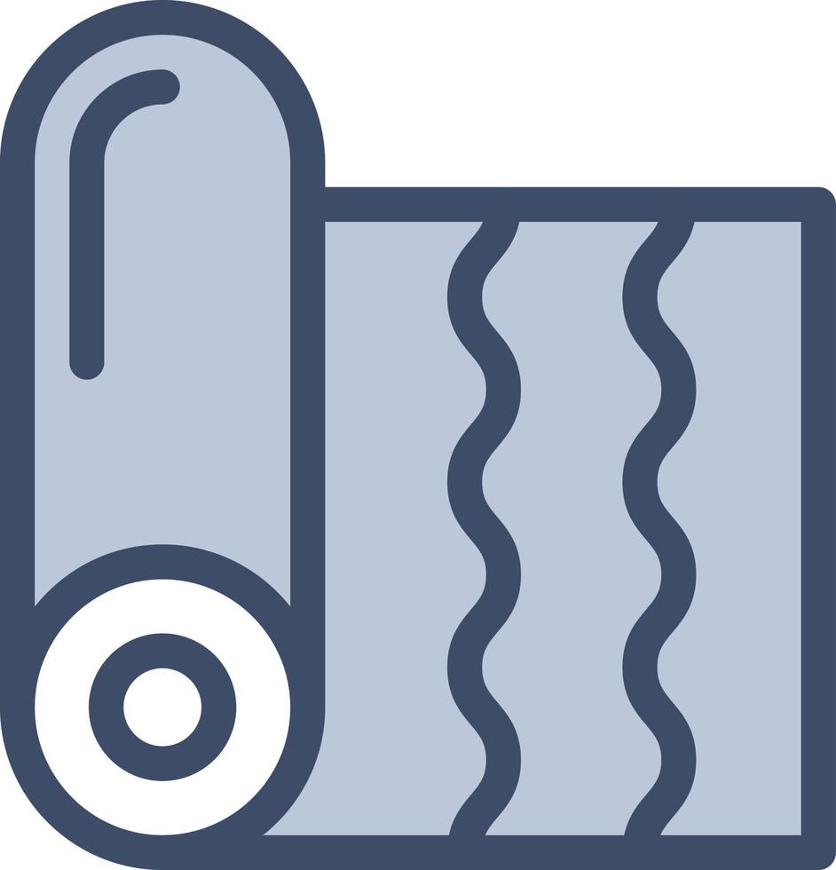 mattress roll vector illustration on a background.Premium quality symbols.vector icons for concept and graphic design.