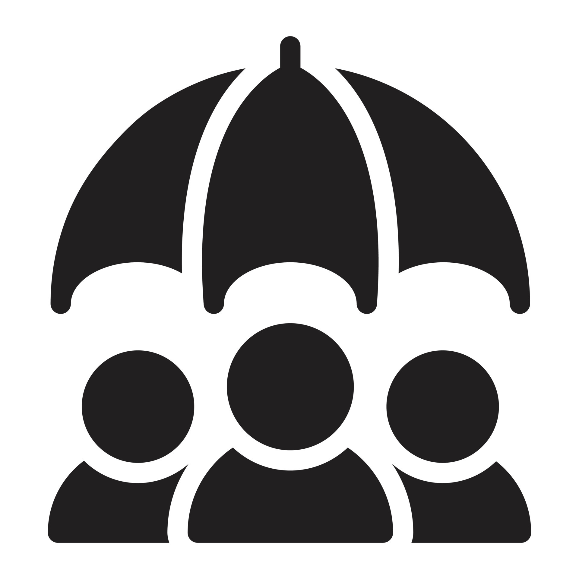 family protection vector illustration on a background.Premium quality