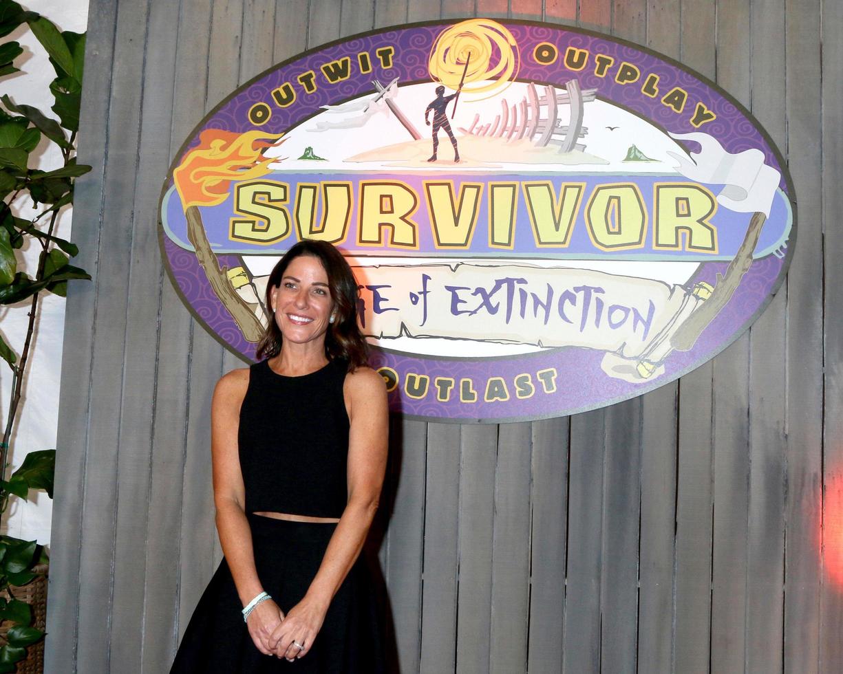 LOS ANGELES MAY 15 - Julie Rosenberg at the Survivor - Edge of Extinction Finale at the CBS Radford on May 15, 2019 in Studio City, CA photo