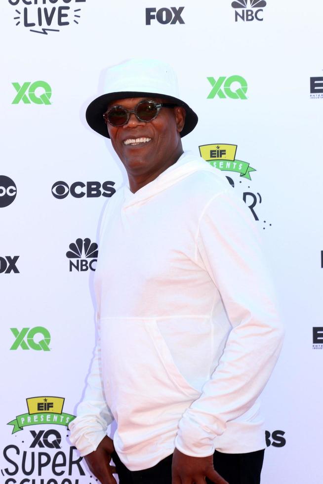 LOS ANGELES   SEP 8 - Samuel L Jackson at the EIF Presents - XQ Super School Live at the Barker Hanger on September 8, 2017 in Santa Monica, CA photo