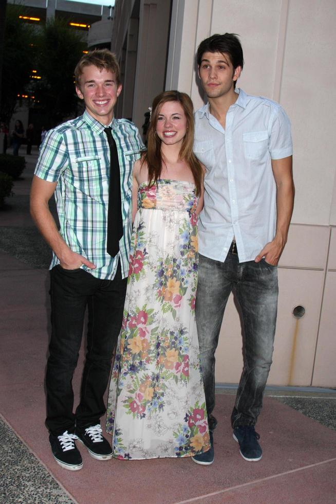 LOS ANGELES, SEP 28 - Chandler Massey, Molly Burnett, Casey Deidrick arrives at  Celebrating 45 Years of Days of Our Lives at Academy of Television Arts and Sciences on September 28, 2010 in No. Hollywood, CA photo