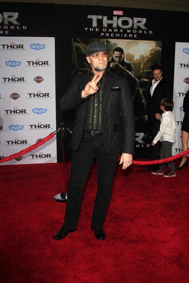 LOS ANGELES, NOV 4 - Michael Rooker at the Thor - The Dark World Premiere at El Capitan Theater on November 4, 2013 in Los Angeles, CA photo