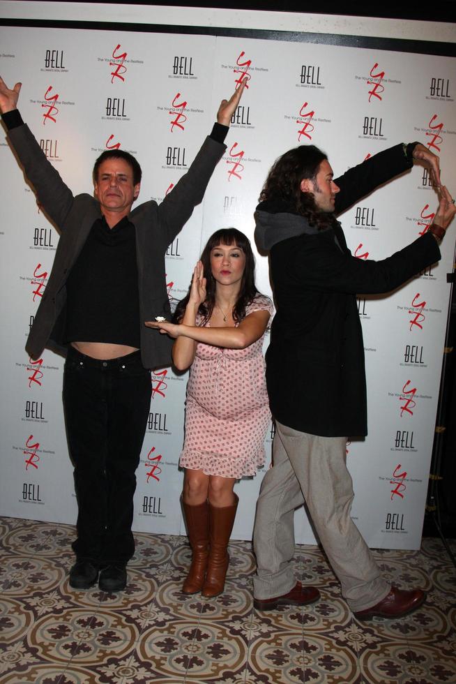 LOS ANGELES, MAR 16 - Christian LeBlanc, Diana DeGarmo, Ace Young arrives at the Young and Restless 39th Anniversary Party hosted by the Bell Family at the Palihouse on March 16, 2012 in West Hollywood, CA photo