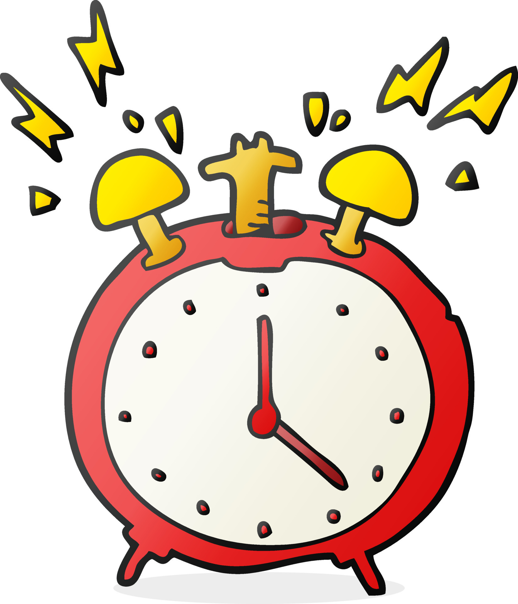 cartoon ringing alarm clock 19856136 Vector Art at Vecteezy