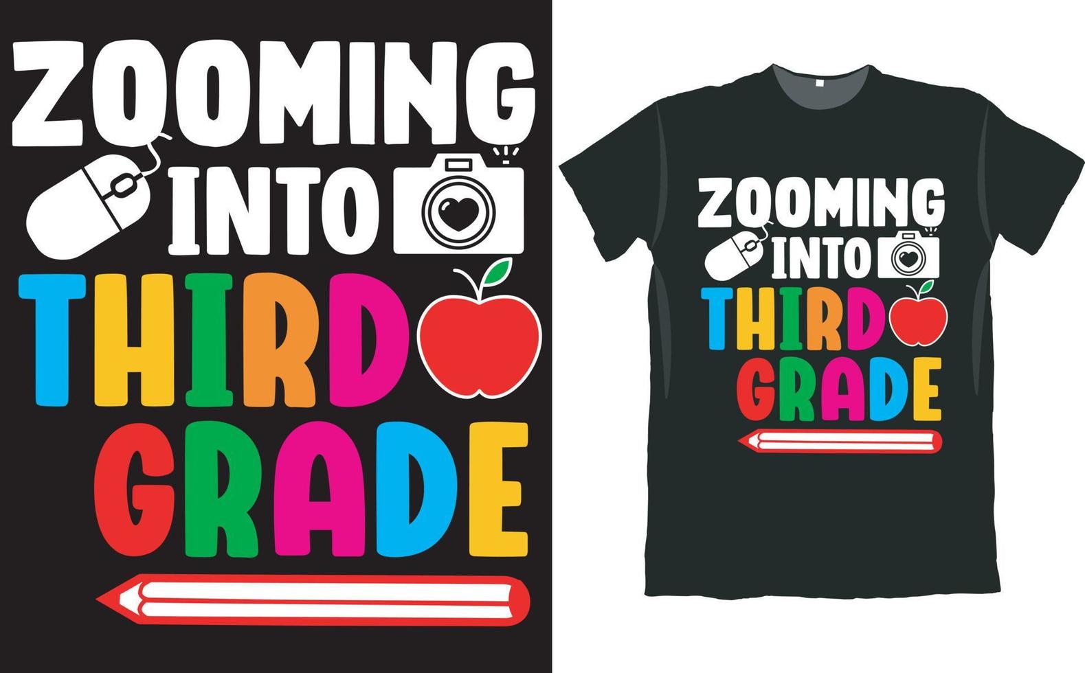 Back to School Kids Boys and Girls T Shirt Design vector