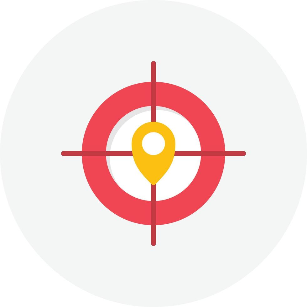 Target Flat Circle vector