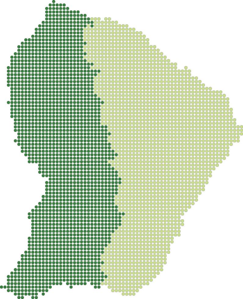 francés Guayana mapa y bandera plano icono símbolo vector ilustración