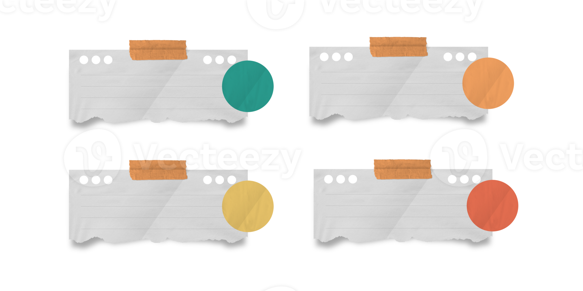 Infographic Element with Realistic Paper png
