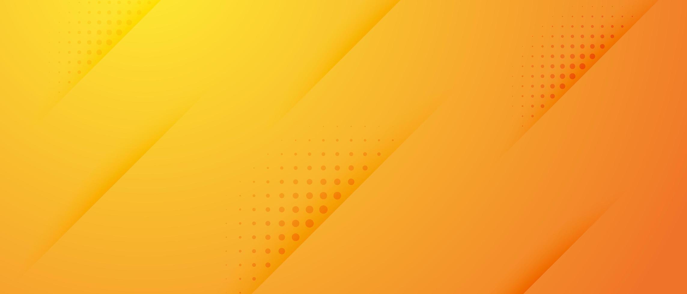 Minimalist and Modern Future Abstract Geometric Gradient Orange Color Background photo