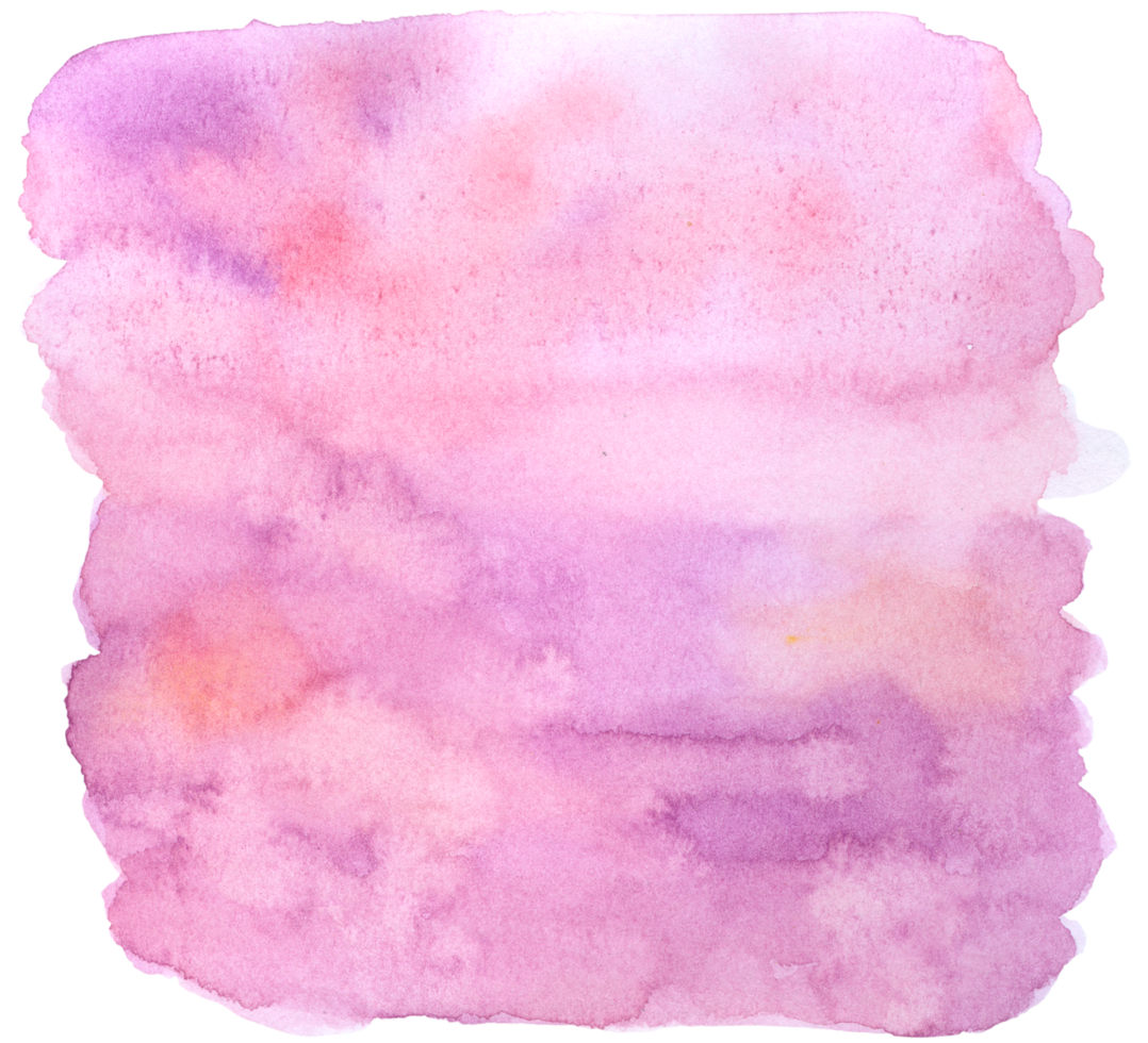 peinture à la main de fond aquarelle png