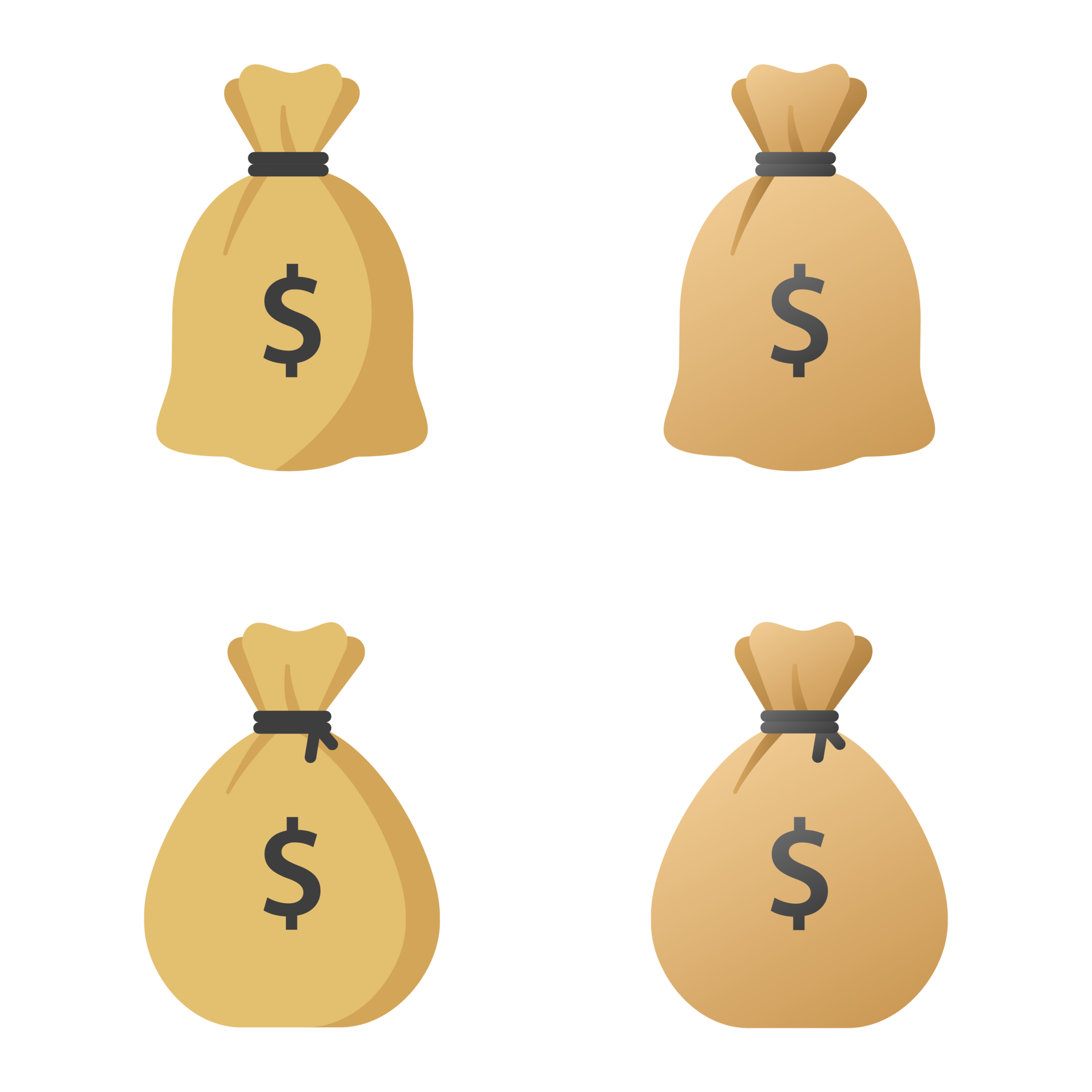 Coin bag, bag for collect money and coin or wallet. 19857808 PNG