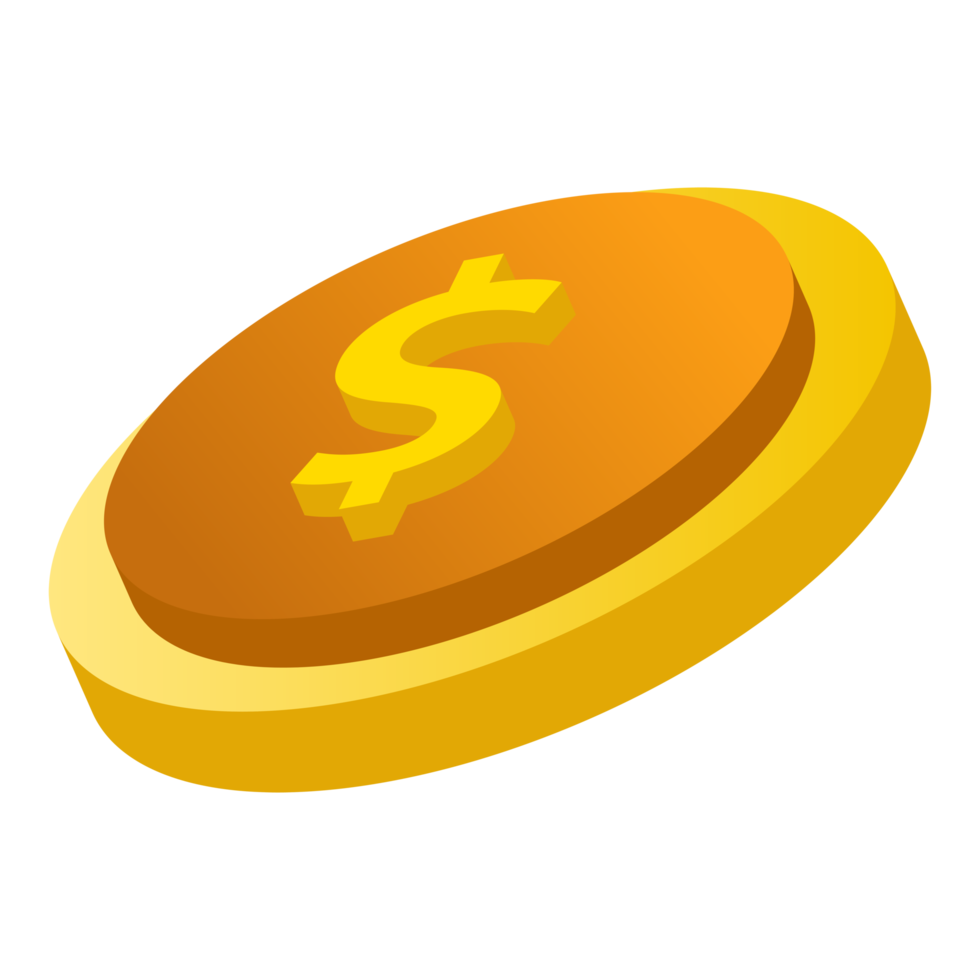 Coin, money coin and gold coin. png