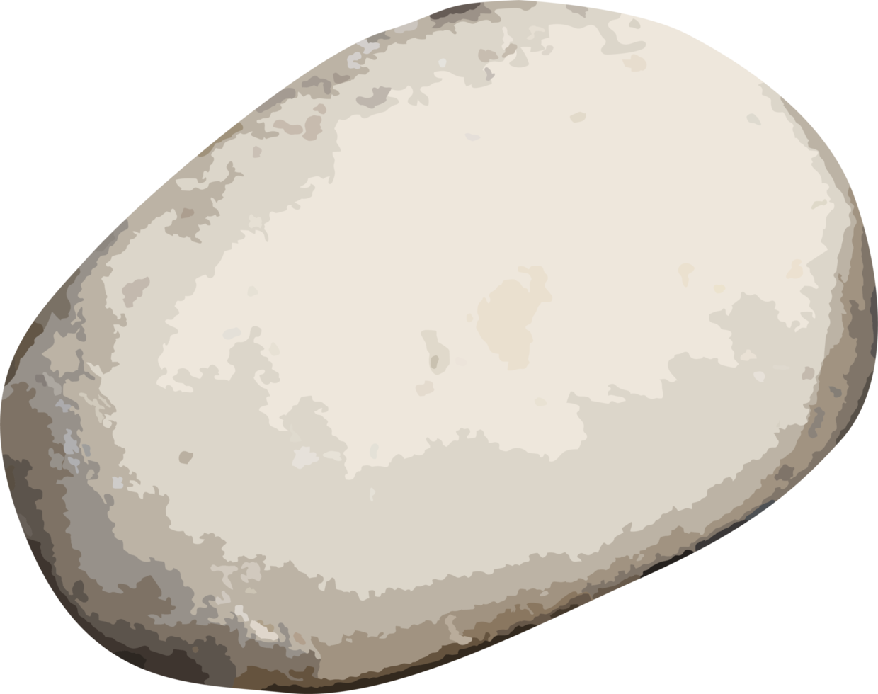 ilustración de piedra realista png